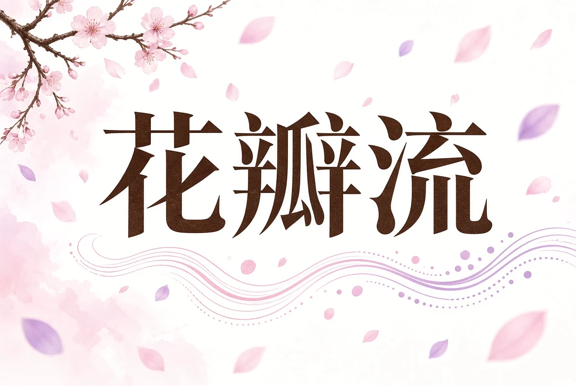 花瓣流目录视觉